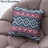 Bohemian Style Paisley Floral Throw Pillow Covers Pattern Cushion Cover Suitable For Sofa Bedroom Car Pillow Cover