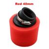 Universal Motorcycle Motorbike ATV Dirt Bike 35/38/40/42/45/48mm Bend Elbow Neck Sponge Foam Air Filter Cleaner