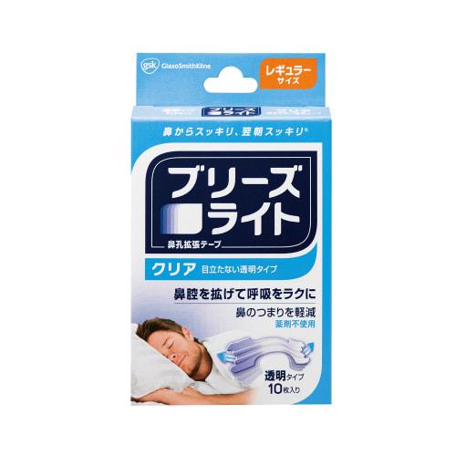 

Breathe Right Clear Regular Nostril Dilation Tape for Better Sleep and Snoring Reduction, 10 Count