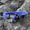 Anchor Bracelet Men Fashion Student Navy Style Simple Student Trendy Men Women Braided Milanese Rope Braclet Couple Braslet
