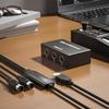 DigitalLife SynkMergeX Series | Standalone 2-In/1-Out MIDI Merge Box, 5-Pin DIN, Metal Construction – Ideal for Beginners, Studio Musicians & Live Per