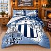 Alianza Lima Pattern Bedding 3Pcs Set Bed Sheet And Pillowcases For Indoor Bedroom