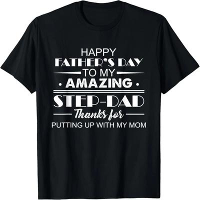 Alles Gute zum Vatertag an meinen tollen Stiefvater Danke fürs Putten T-Shirt