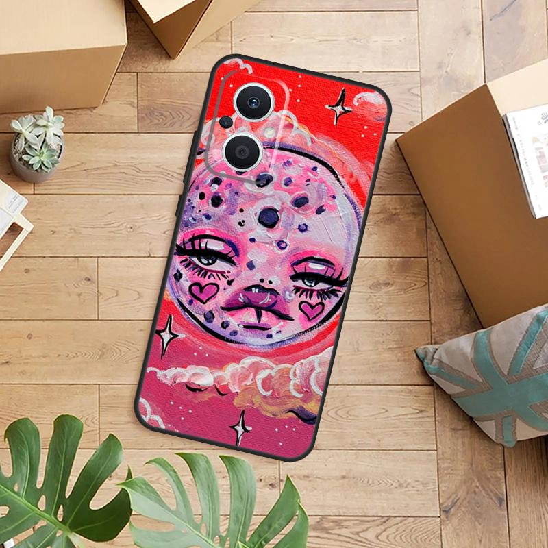 

Indie Kids Aesthetic Hippie Acid Trip Phone Case For OPPO Reno 14 12 11 13 F 10 Pro 8T 7 8 Lite OPPO Find X8 X6 X5 X9 Pro Cover OPPO Find X9
