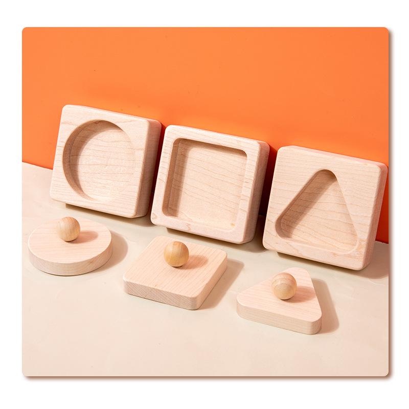 

Игрушка для сопоставления форм Доска-захват - Познавательная головоломка для малышей 6 месяцев+