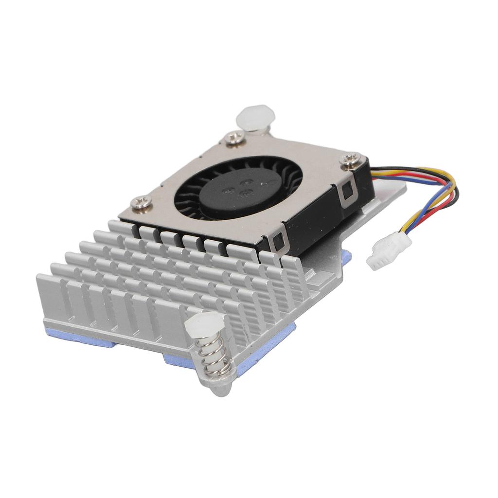 for Pi 5 Cooler Replacement Aluminium Alloy Temperature Controlled PWM Speed Control Cooling Fan for Pi 5 4GB 8GB