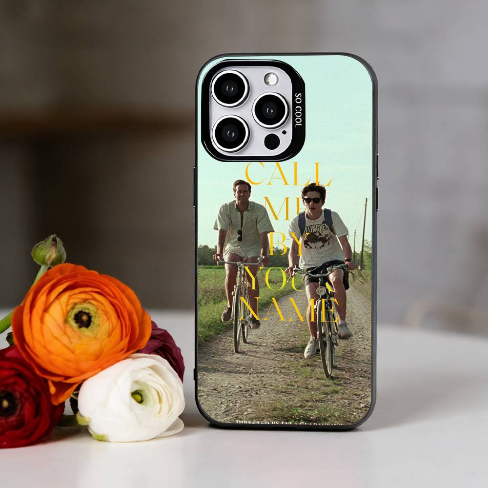 Call Me by Your Name  Phone Case For iPhone 17,16,15,14,13,12,11 Plus,Pro Max,XS,Colorful Silver Phone case Funda Cover
