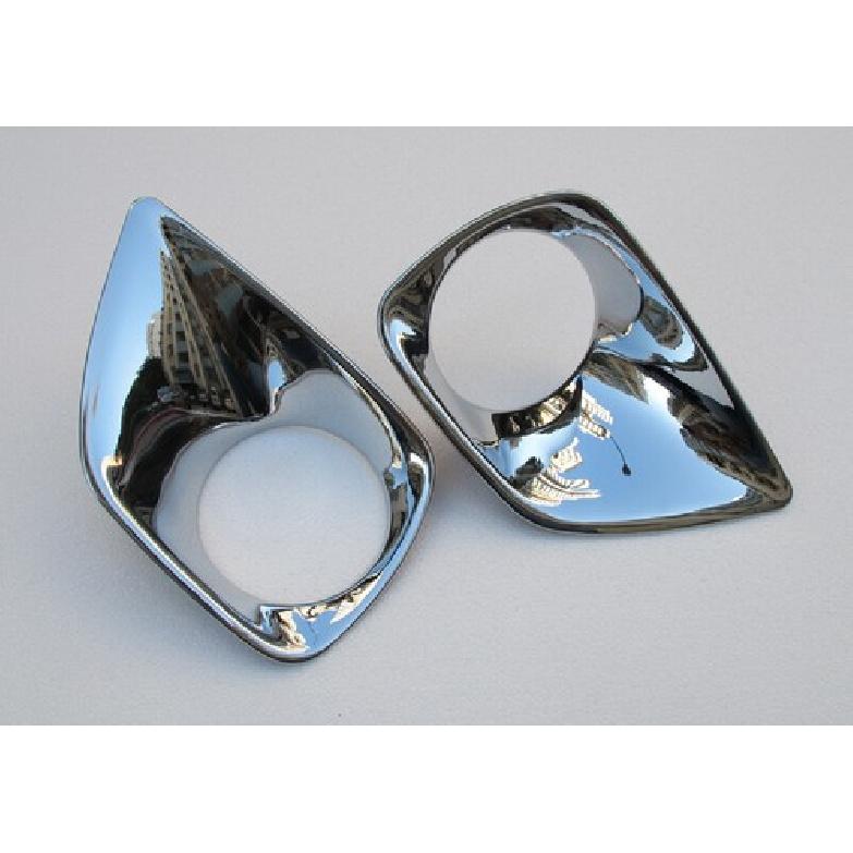 Chrome Front Fog Light Cover For 2013-2015 Toyota RAV4 Accessories