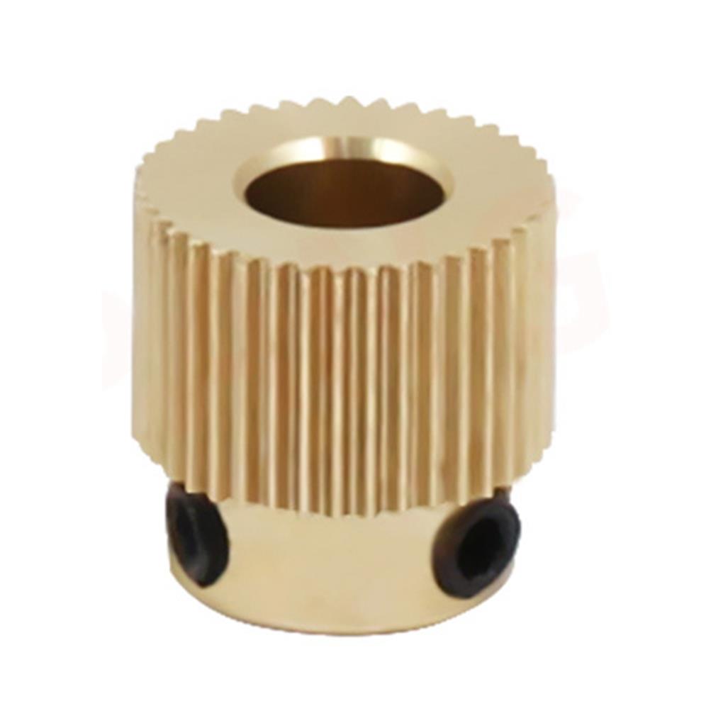 Brass Gear Rotable Extruder Wheel Universal Portable Drive Gear Resuable Brass Fitting 40