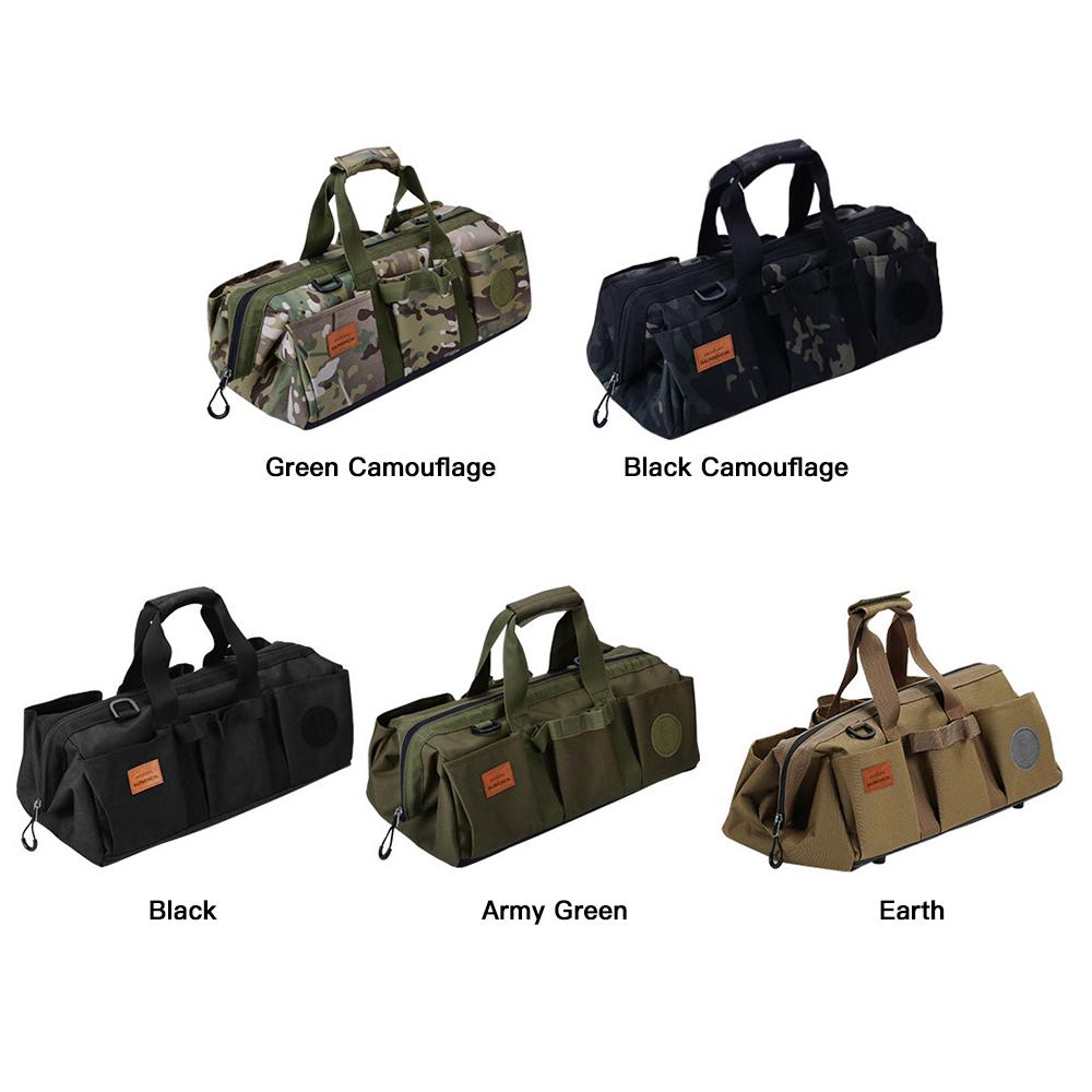 Outdoor Tool Bag Portable Water-resistant Camping Tool Bag Storage Pouch Tote Organizer Bag