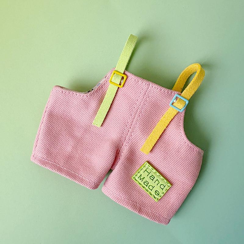 

Doll Soft Plush Clothing Set With Work Pants For Childrens Gift Play And