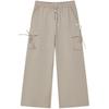 Teenie Weenie Women's Loose Fit Straight-Leg Cargo Pants