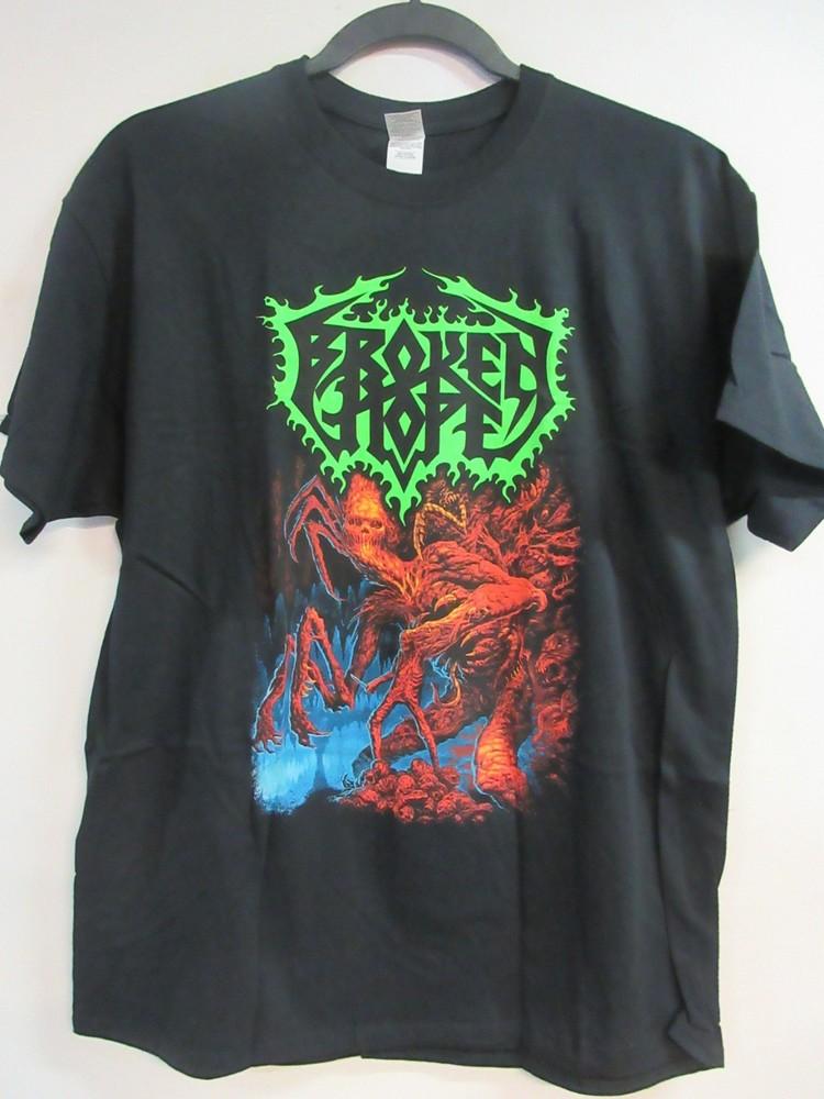 BROKEN HOPE OFFICIAL MERCH MUTILATED LIST BAND CONCERT MUSIC  EXTRA LARGE Unisex T-Shirt XL