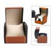 Square PU Leather Watch Case Display Holder Organizer Jewelry Box for Men and Women, Professional -