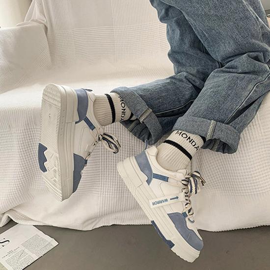 Маленькие весенние и осенние туфли для досок. Женские туфли для отдыха на толстой — фото 16