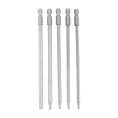 5 Τεμάχια 150mm 1/4 Εξάγωνη Υποδοχή T10 T30 Μαγνητικά Ασφαλείας Αστέρι BST Σετ Μυτών Κατσαβιδιού