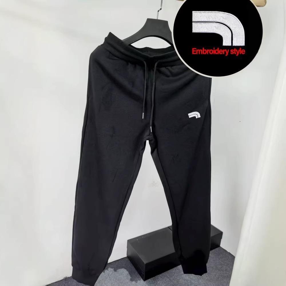 Cross-border foreign trade Europe and the United States 2026 spring new Beijia embroidered sweatpants versatile tied feet casual loose sweatpants