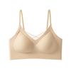 Liquid Foundation Invisible Seamless Underwear Women Gather Soft Support Pull Anti-sagging Breast Bra