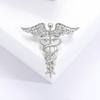 Eye Catching Sophisticated Angelic Wing Pin Portable Jewelry Accessory for Themed Event Stylish Outfits Casual Wear