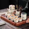 Cha Xun Ru Kiln 9-Piece Ceramic Tea Set