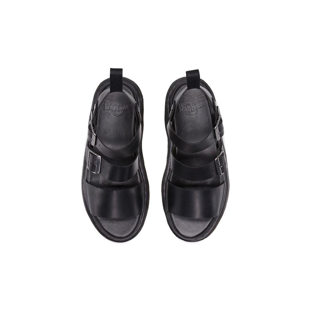 Dr. Martens Gryphon Brando Leather Gladiator Sandals Black Unisex Sneakers 15695001