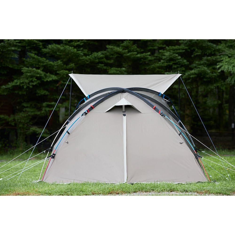 Whole Earth Outdoor Camping Tent for 1-2 People EARTH TRIPPER SC WE2KDA04 Dark Gray