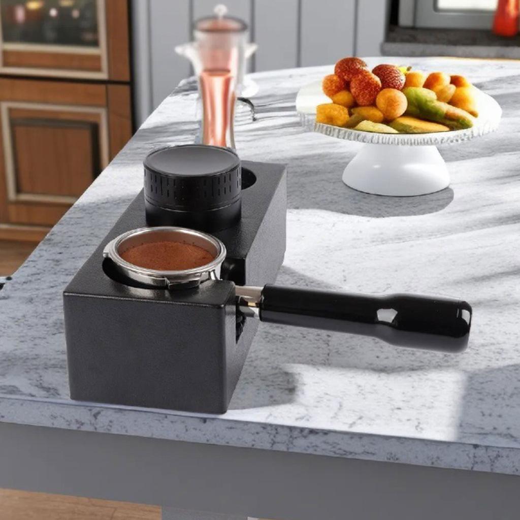 Professioneller Espresso-Tamper Kaffeepulver-Tamper Edelstahlmaterial Kaffee-Gadget Geeignet für den langlebigen Gebrauch