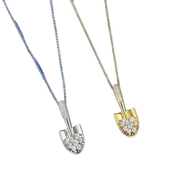 Jewelry Full Of Gold Shovel Shovel Money Pocket Necklace Wealth Small Shovel Pendant
