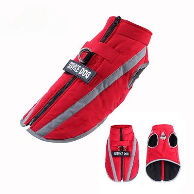Warm Fleece Dog Clothes Personalized Waterproof Winter Clothes for Small Medium Large Dogs Pet Clothing Jackets Dog Accessories