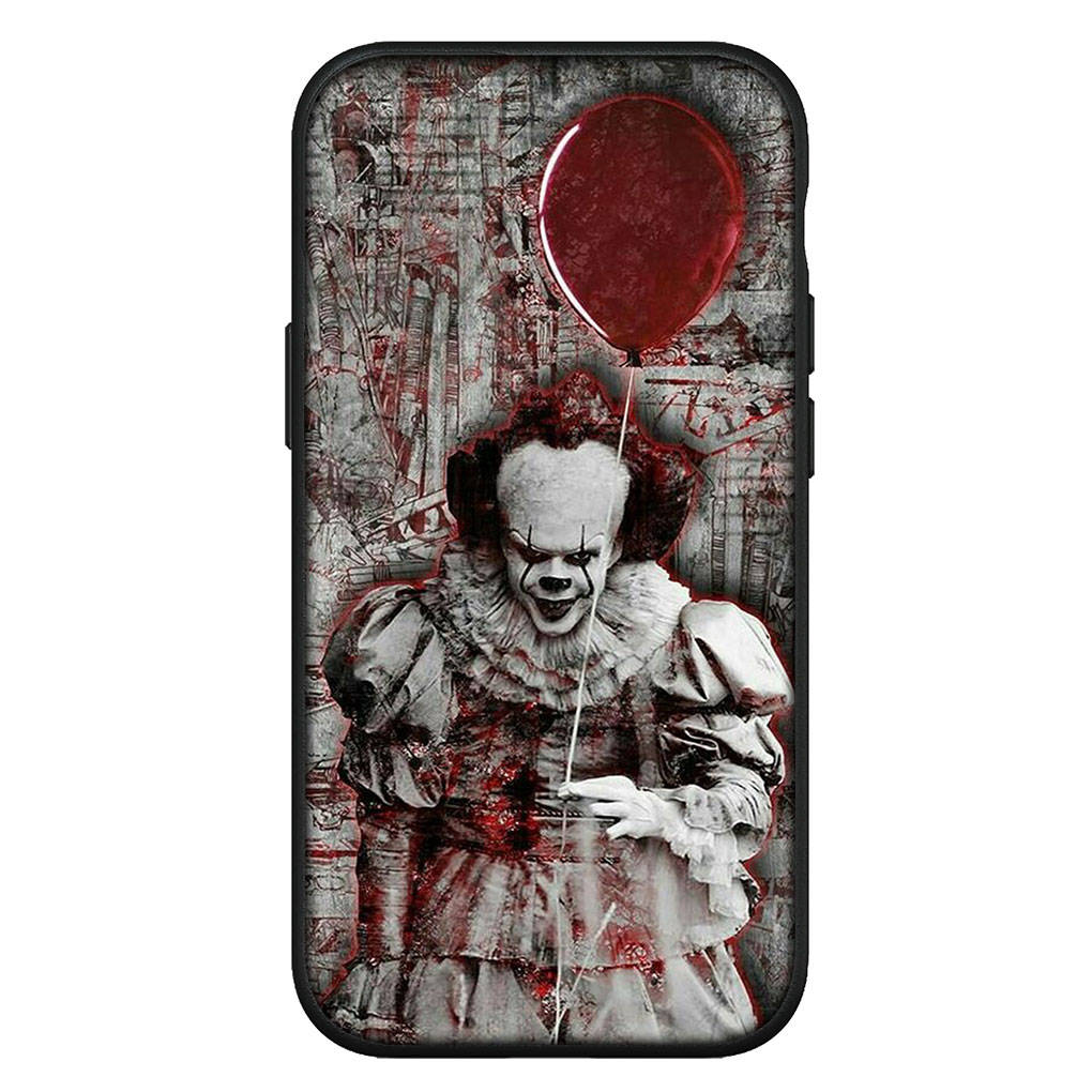 Kryt na iPhone 16 15 14 Xiaomi Redmi Note 13 12 11 Pro Max X 10 8 9 XR Samsung Galaxy S24 S23 A05 OPPO Pouzdro na telefon Huawei Pennywise Stephen King's IT