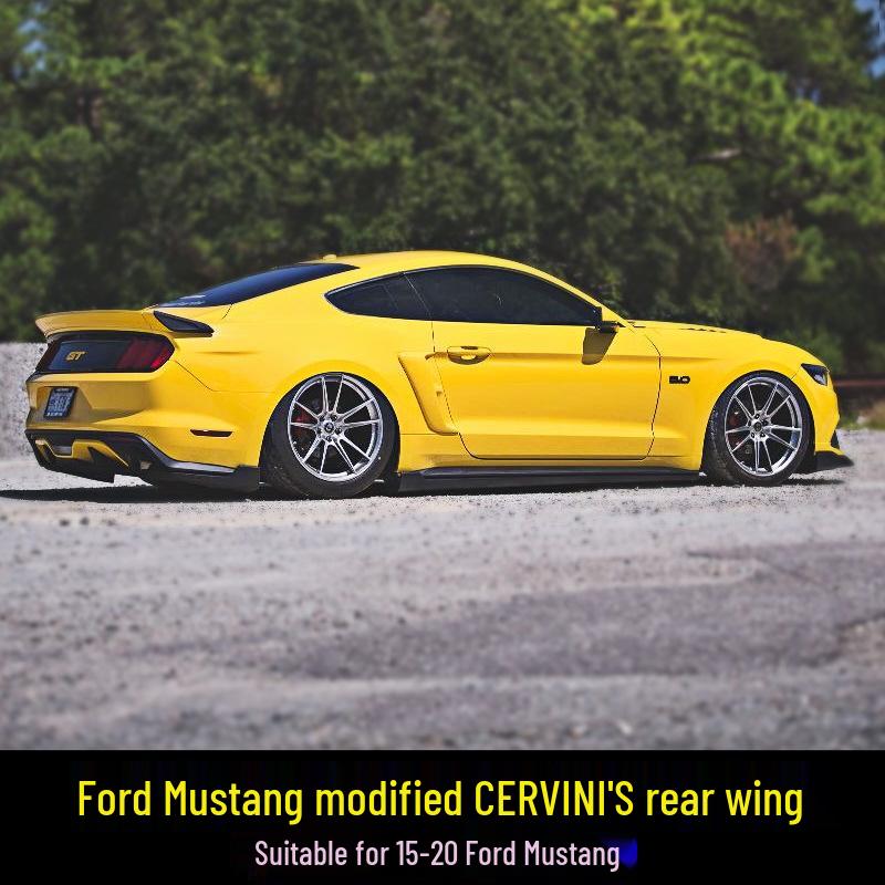 Carbon Fiber Rear Wing Spoiler for 2015-2023 Ford Mustang Mach-E