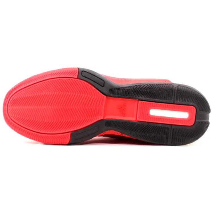 Adidas Crazylight Boost Trendy Sports Non-Slip Durable High-Top Basketball Shoes Men Sneakers Red D69449