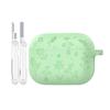 Cute Soft Silicone Case Compatible with airpodspro3 3D Flower Cartoon Cover with Keychain Cleaning Kit Protective Case