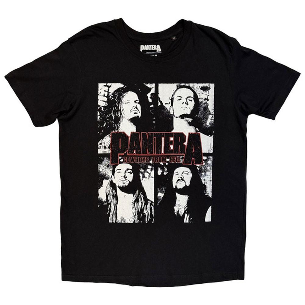 Pantera Cowboys From Hell Flames T Unisex T-Shirt S