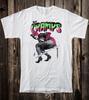 Retro T-Shirt 100% Baumwolle 80er Punk-Stil The Cramps Pussy Do The Dog