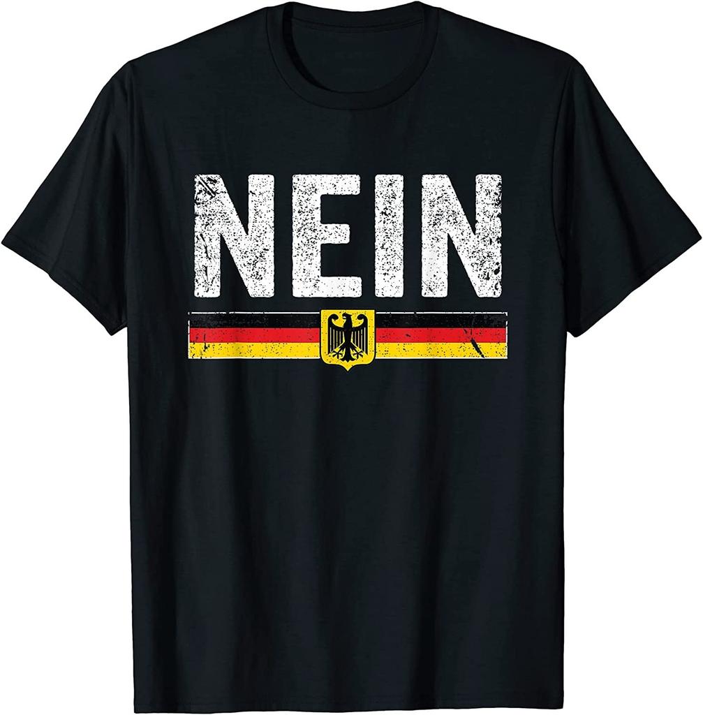 NEW LIMITED! Oktoberfest Nein Vintage Germany Flag Tee - MADE IN USA