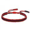 Minimalist Handmade 7 Knots Red String Bracelet Classic Evil Eye Good Luck Amulet for Success and Prosperity Friendship Bracelet