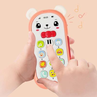 Cross-border Little Chick & Bear Music Phone Toy for Infant Early Learning
