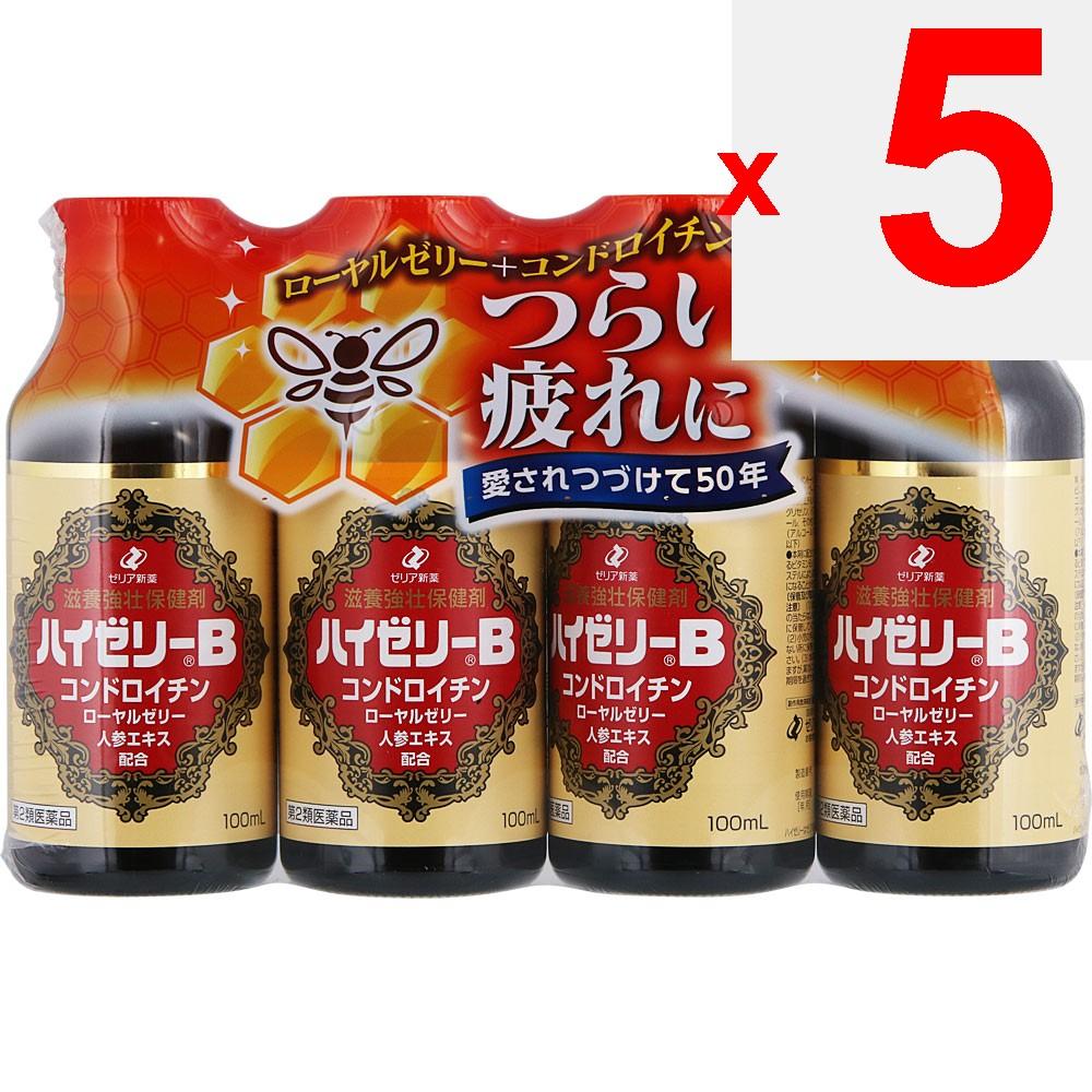 Zeria High Jelly B 100ml X 4 Medical supplies Physical Fatigue & Nutritional Support (Vitamins) Efficacy: Nutritional support for cases such as nouris