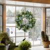 Simulation Garland Door Decoration Pendant Grass Ring Decorative Door Knocker