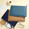 With Zipper Business Briefcase PU Leather Tablet Bag New Slim Tote Bag  Professional Use
