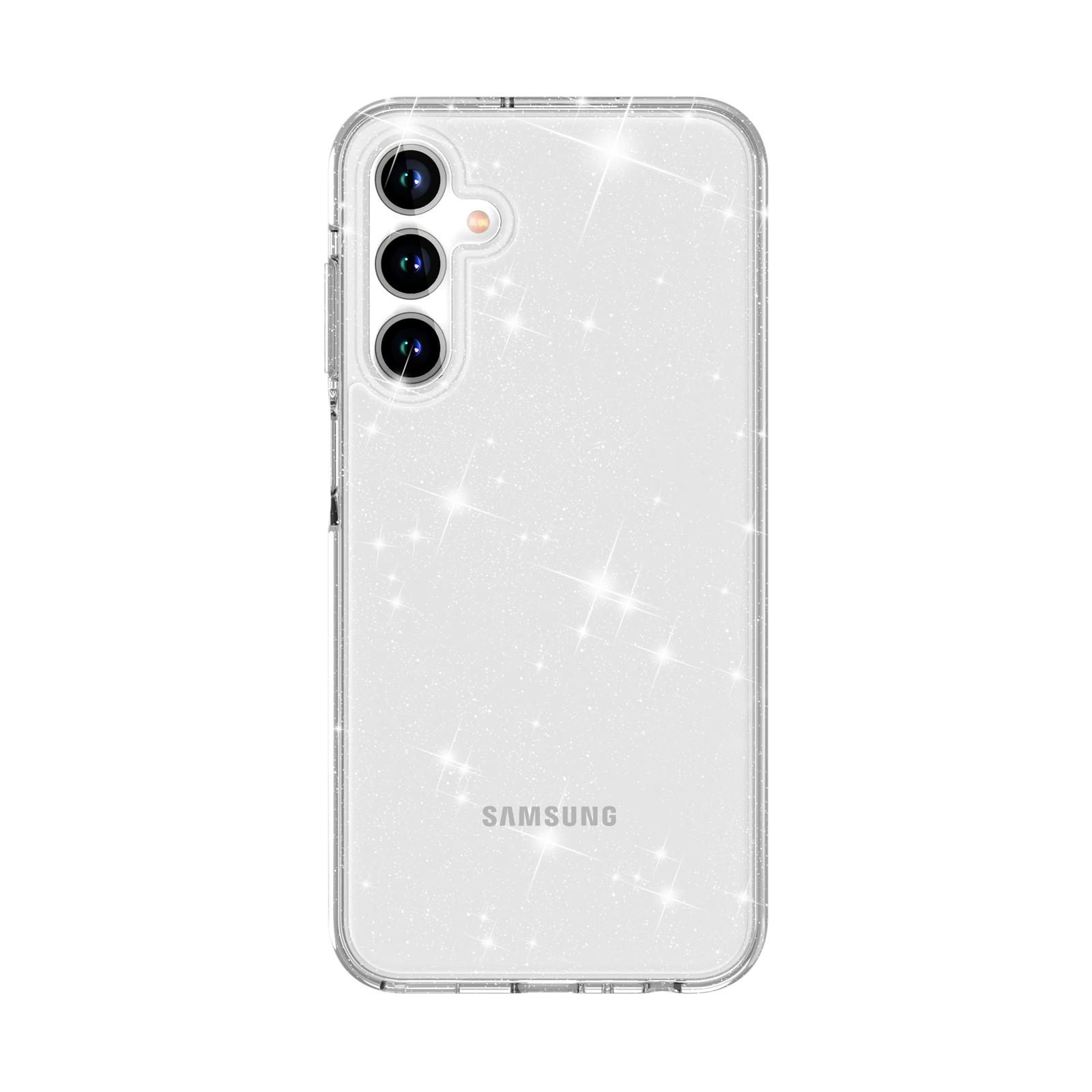 

For Samsung Galaxy A15 5G Case Anti-Scratch TPU+PC Sparkly Glitter Clear Phone Cover A