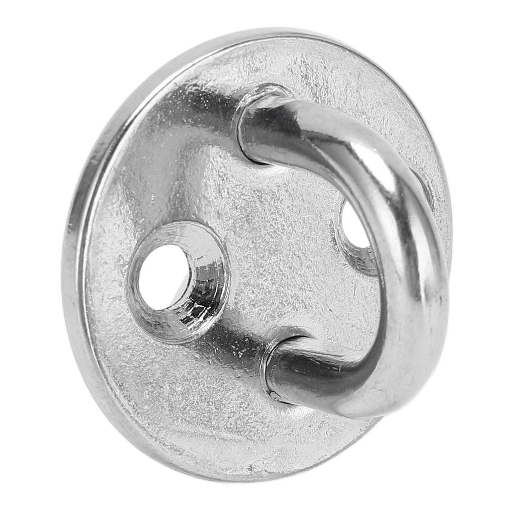 Pad Eye Plate U Hook Round Stainless Steel Heavy Duty Rustproof for Door Boat Hammock Home5MM