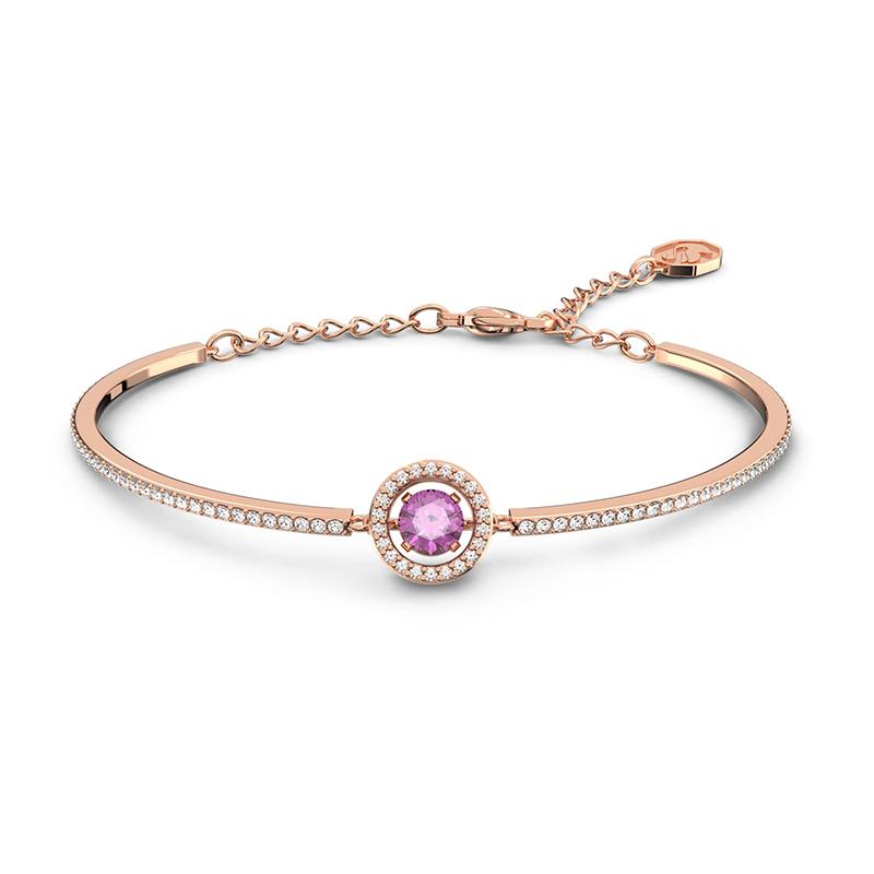 Swarovski Dance rose gold tone gold plated bracelet for women 5620554