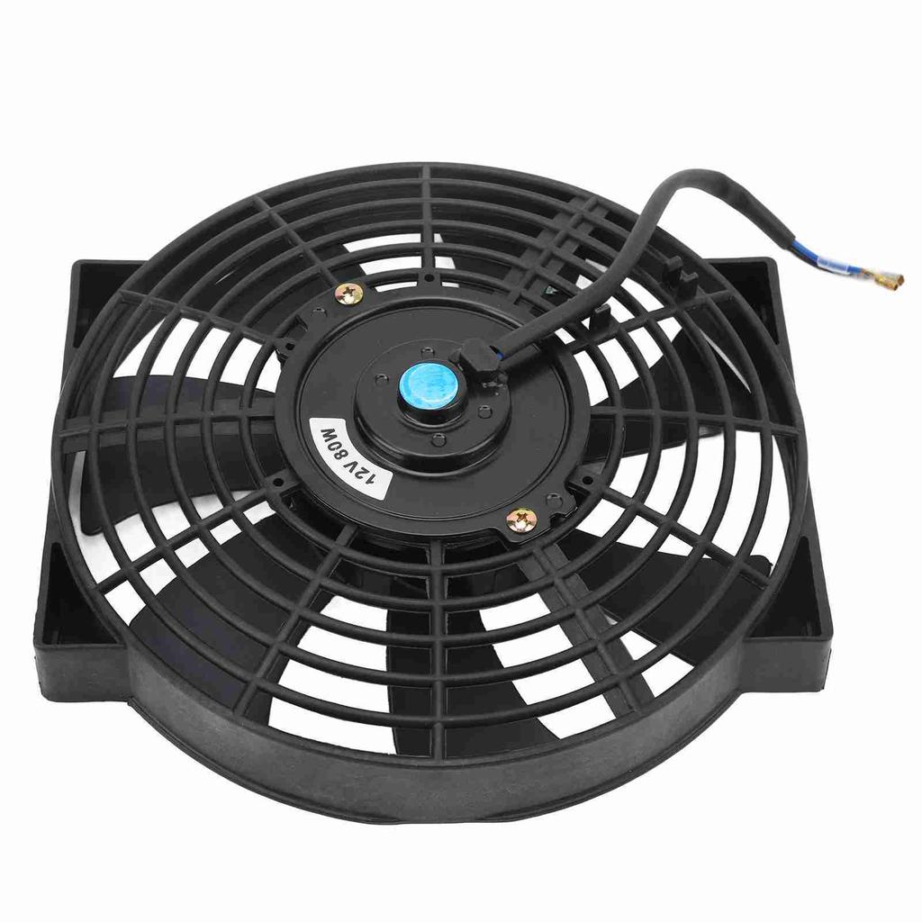 10in 12V Condenser Radiator Cooling Fan Electric AC Fan Assembly for Corolla Camry Accord Civic