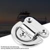 4PCS ZWS3217‑8 8mm 316 Stainless Steel D Ring Buckle Excellent Performance Yacht Accessory