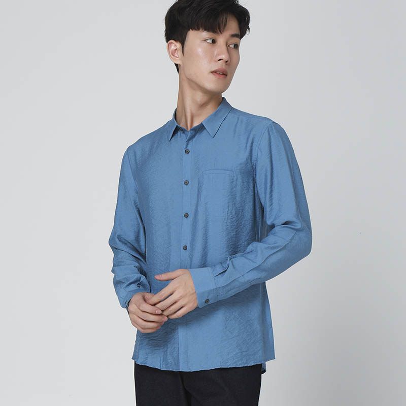 Menseye Menseye Spring Summer Autumn Long Sleeve Shirt
