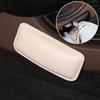 Leather Knee Pad for Car Interior Pillow Comfortable Elastic Cushion Memory Foam Universal Thigh Support Car Accessories 18X8cm