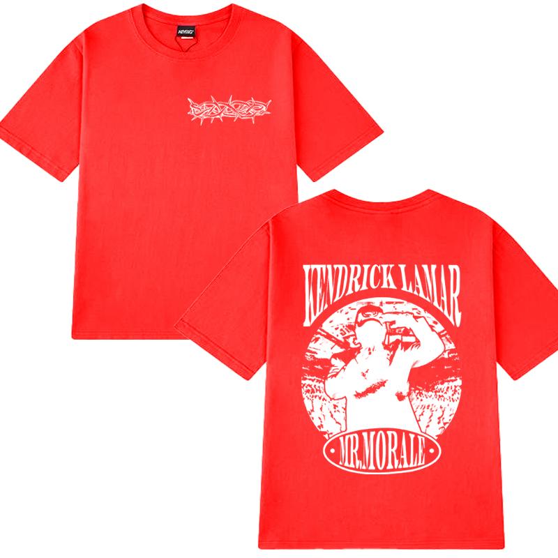 Hot Rapper Kendrick Lamar Tour Graphic T shirt Men Women vintage Hip Hop streetwear Unisex 100% Cotton short sleeve T-shirts