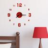 Elegant 3d Diy Acrylic Digital Wall Clock For Creative Home Living Room Decoration